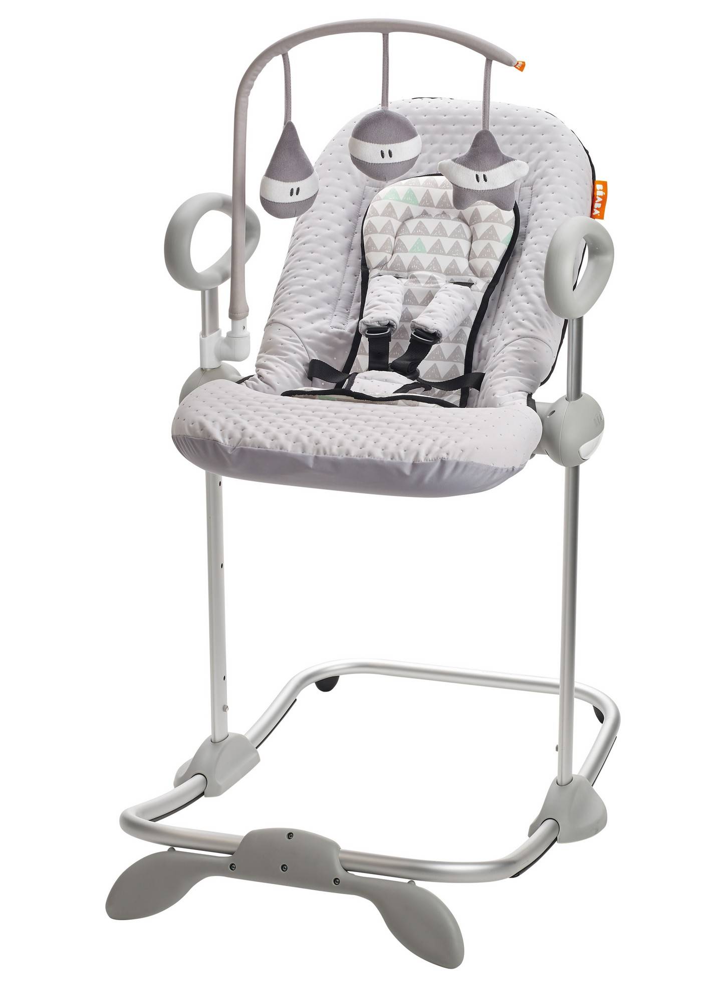 BEABA Transat Play Arch Toy - Grey White  Mamatoto - Mother & Child  Lifestyle Shop