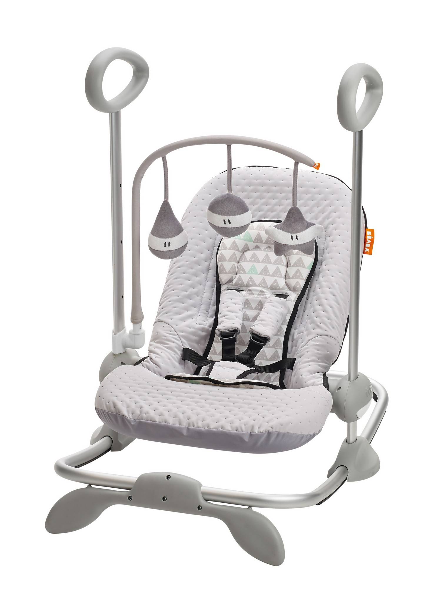 BEABA Transat Play Arch Toy - Grey White  Mamatoto - Mother & Child  Lifestyle Shop