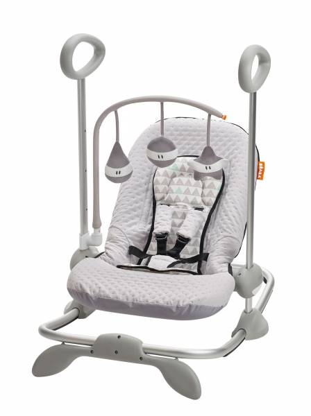 BEABA Transat Play Arch Toy - Grey White