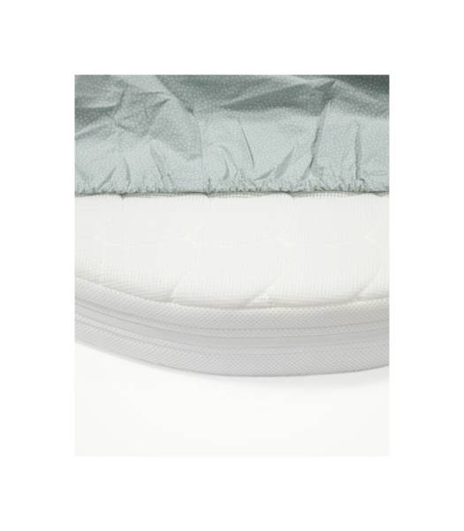 STOKKE Sleepi Fitted Sheet V3 - Fans Grey