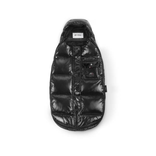 CYBEX Winter Platinum Footmuff mini - Deep Black