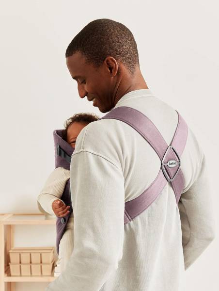 BABYBJORN Carrier Mini - Cotton Dark Purple S