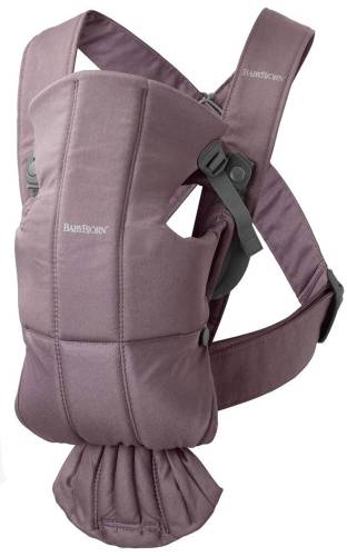 BABYBJORN Carrier Mini - Cotton Dark Purple S