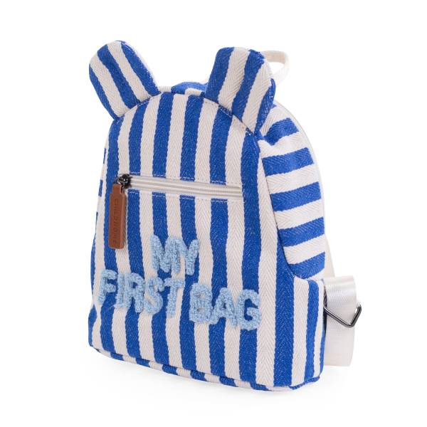 CHILDHOME Kids My First Bag - Stripes Electric Blue