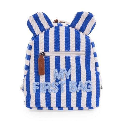 CHILDHOME Kids My First Bag - Stripes Electric Blue