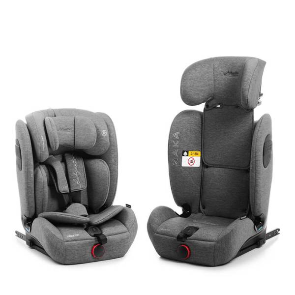 BABYAUTO MAKA iSize 76-150cm - Dobby Grey