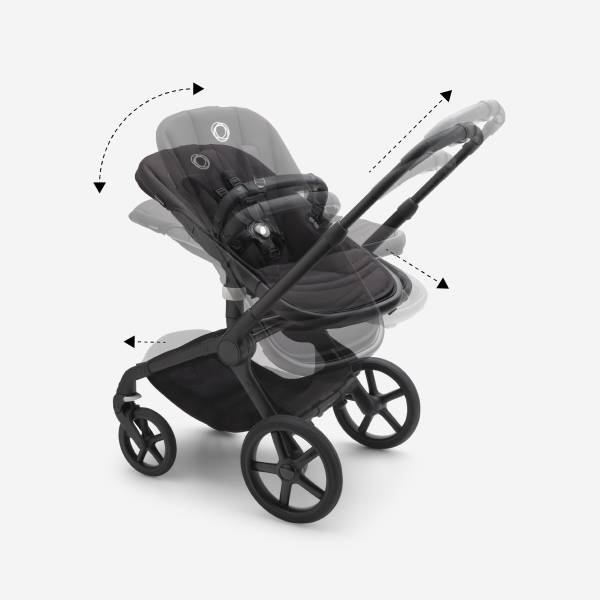 BUGABOO Fox5 Complete - Black Grey Melange
