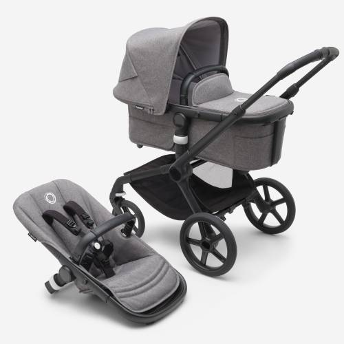 BUGABOO Fox5 Complete - Black Grey Melange