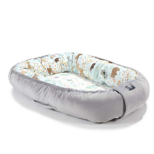 LA MILLOU Baby Nest - Dundee & Friends Blue