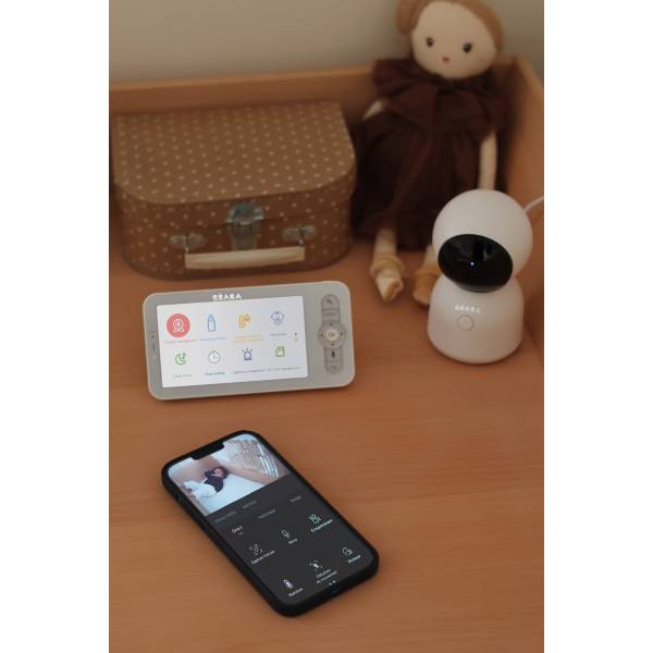 BEABA Video Baby Monitor ZEN Night Light - White