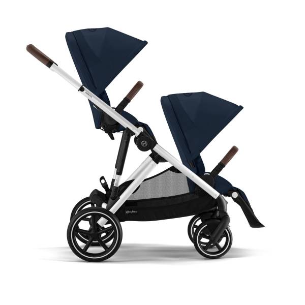 CYBEX GAZELLE S Seat Unit SILVER - Ocean Blue