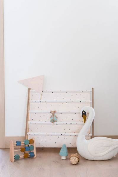 3 SPROUTS Book Rack - Terazzo Cream
