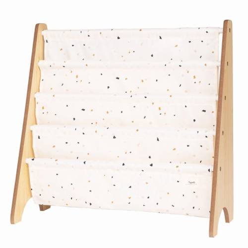 3 SPROUTS Book Rack - Terazzo Cream