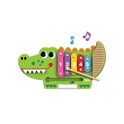 KIDS HITS Xylophone - Wooden Croco