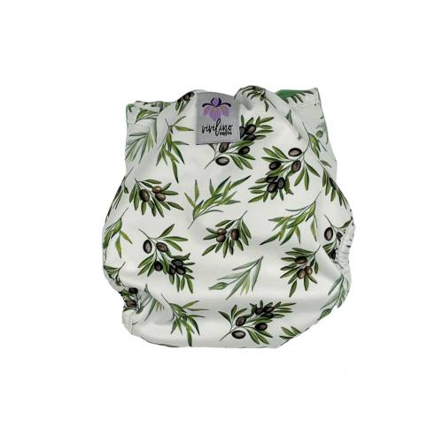 VIVILINO Cloth Nappy V2 - Olive Grove