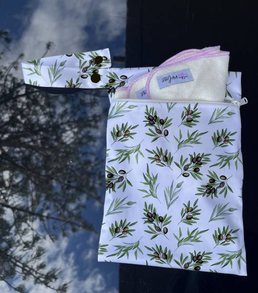 VIVILINO Mini Wet Bag - Olive Grove