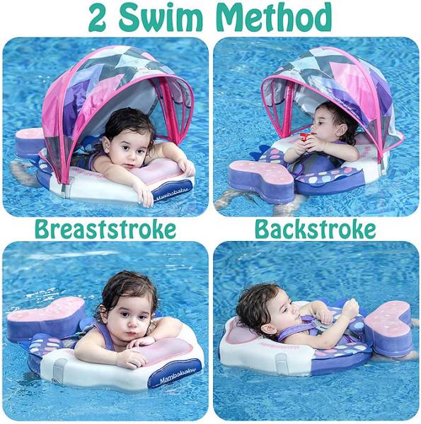 Mambobaby Float with Canopy - Yellow