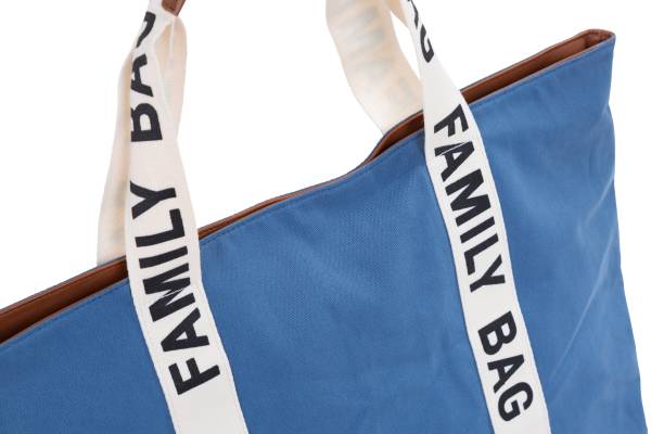 CHILDHOME Family Bag Signature Canvas - Indigo