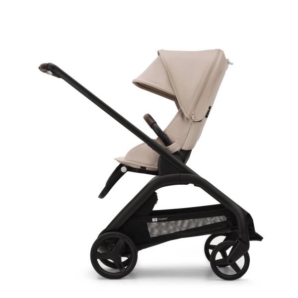 BUGABOO Dragonfly Seat Complete Black - Desert Taupe 