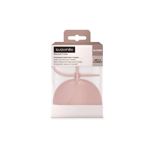 SUAVINEX Colour Essence Soother Silicone CASE - Nude