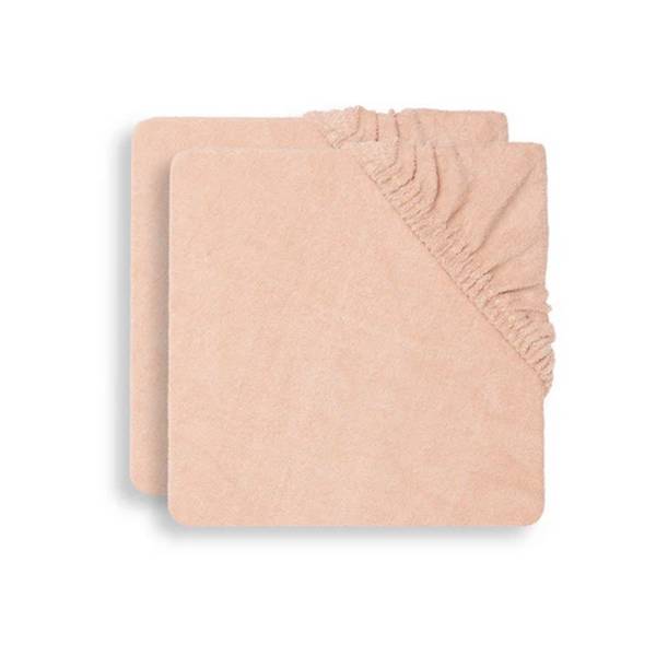 JOLLEIN Changing Mat Cover (2pack) - Pale Pink