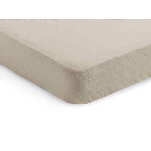 JOLLEIN Fitted Sheet Jersey 60x120 (2pack) - Nougat