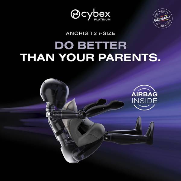 CYBEX Anoris T2  iSize PLUS - Sepia Black