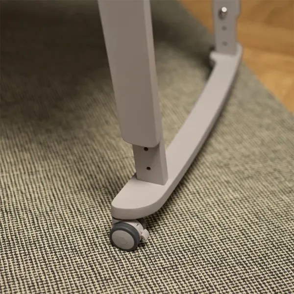 SnuzPod Studio Bedside Crib - Oslo Grey