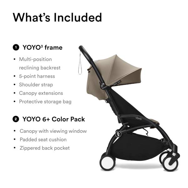 YOYO 3 Stokke Frame - Black