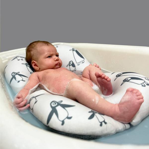 SIMPLY GOOD Baby Floaty - Penquin Grey 