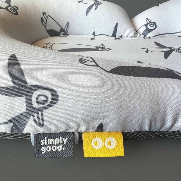 SIMPLY GOOD Baby Floaty - Penquin Grey 