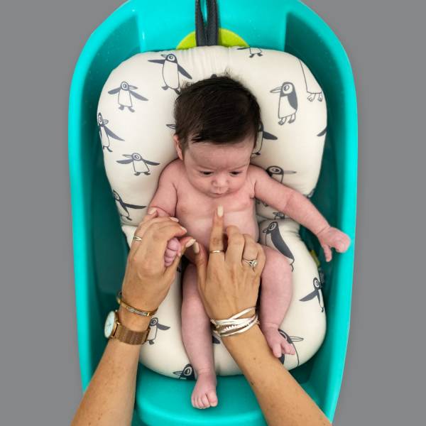 SIMPLY GOOD Baby Floaty - Penquin Grey 