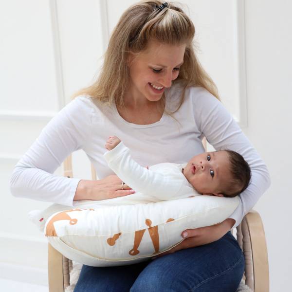SIMPLY GOOD Nursing Pillow Compact - Brown Crown
