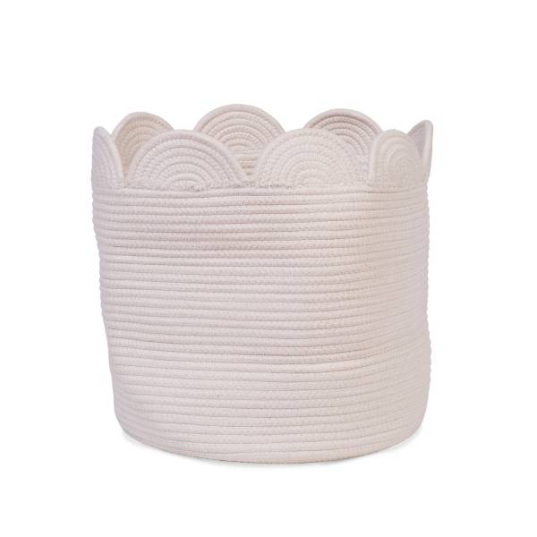 CHILDHOME Basket Flower 35x35x35 - OffWhite