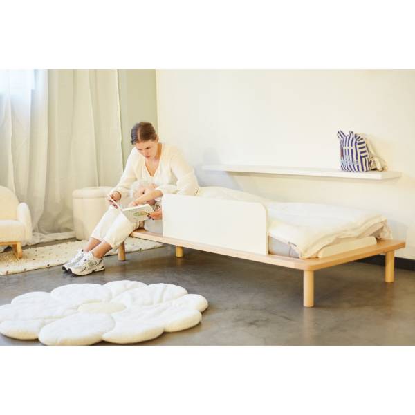 CHILDHOME EVO Bed Cot 70x140 - Natural/white