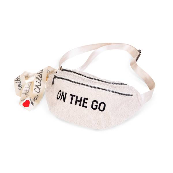 CHILDHOME Banana Bag On the Go - Teddy Off/White