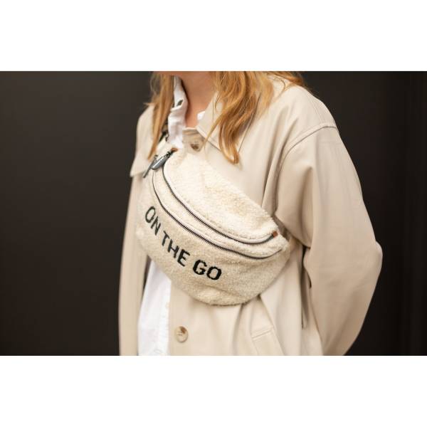 CHILDHOME Banana Bag On the Go - Teddy Off/White