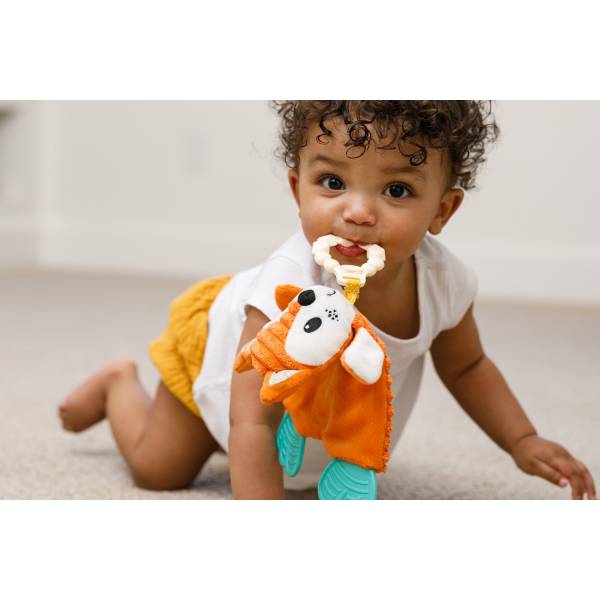 INFANTINO Go Gaga Cuddly Teether - Fox