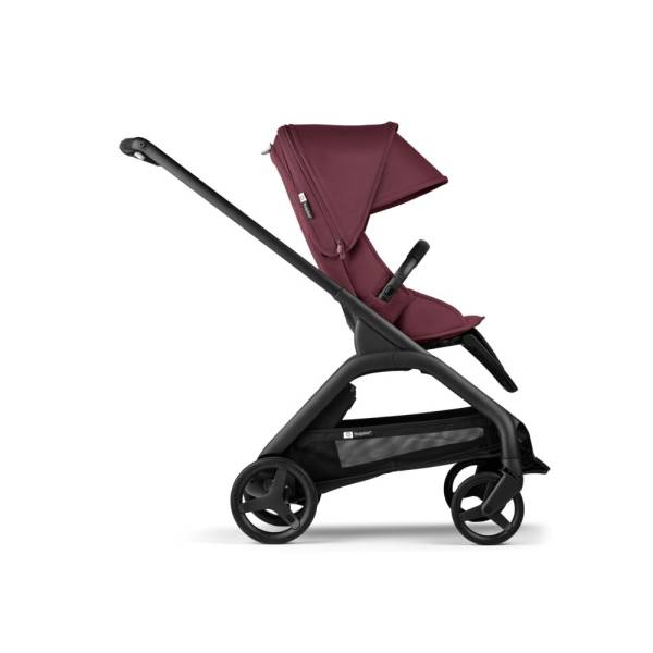 BUGABOO Dragonfly Seat Complete Black - Dark Cherry