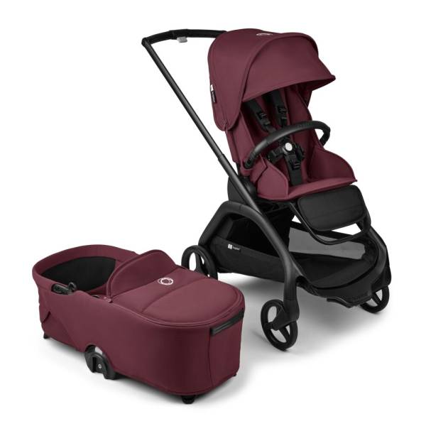 BUGABOO Dragonfly Seat Complete Black - Dark Cherry