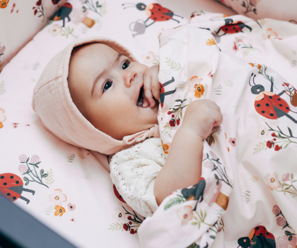 LA MILLOU Blanket 100x80 Light - Mirella Powder Pink