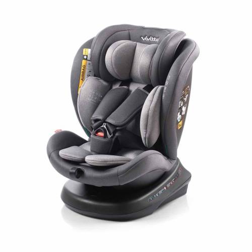 BABYAUTO VIVITTA SANNA iSize 40-150cm (NO ISOFIX) - Anthracite Melange