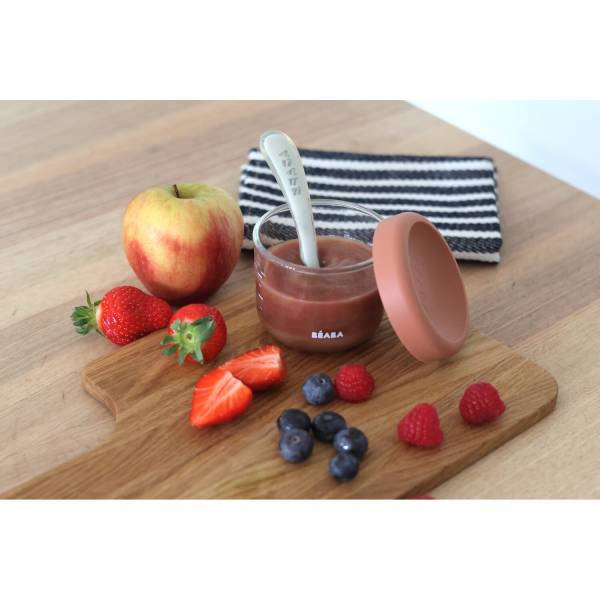BEABA Food Jar Glass 150 ml - Terracotta