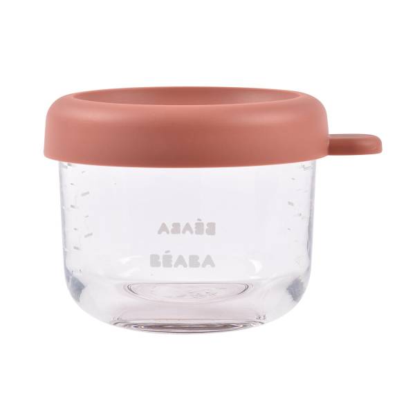 BEABA Food Jar Glass 150 ml - Terracotta