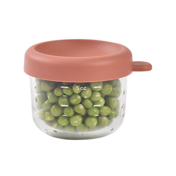 BEABA Food Jar Glass 150 ml - Terracotta