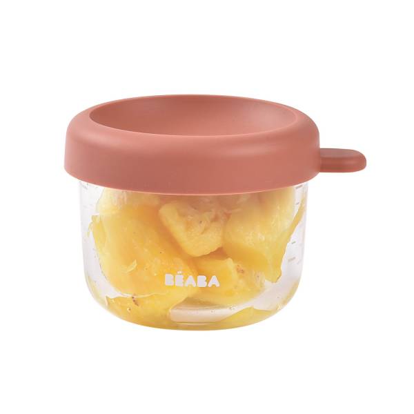 BEABA Food Jar Glass 150 ml - Terracotta