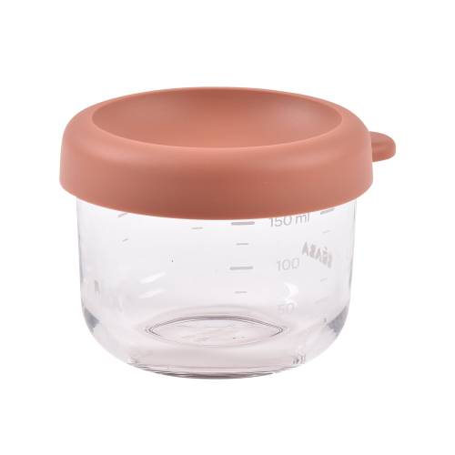BEABA Food Jar Glass 150 ml - Terracotta