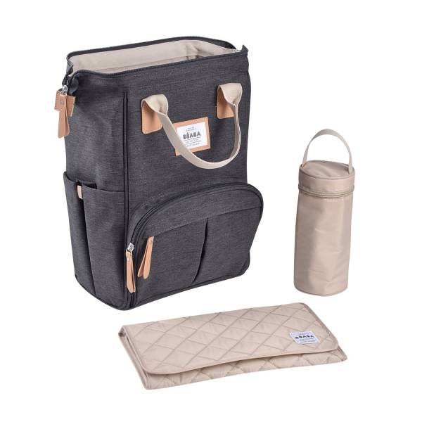 BEABA Bag Wellington - Dark Heather Grey