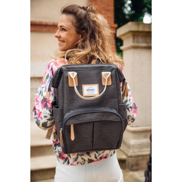 BEABA Bag Wellington - Dark Heather Grey