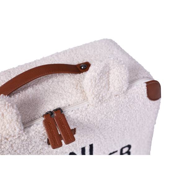 CHILDHOME Mini Traveller Kids Suitcase - Teddy Ecru